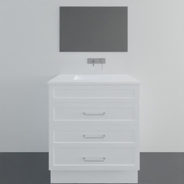 Marquis Bowral13 Floor Standing Vanity - 750mm Centre Bowl - 3 drawer | The Blue Space