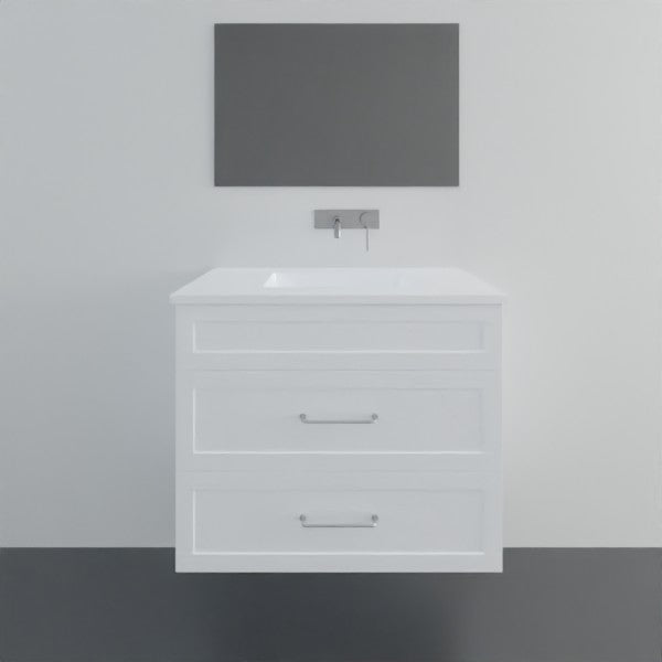 Marquis Bowral13 Wall Hung Vanity - 750mm Centre Bowl - 2 drawer | The Blue Space