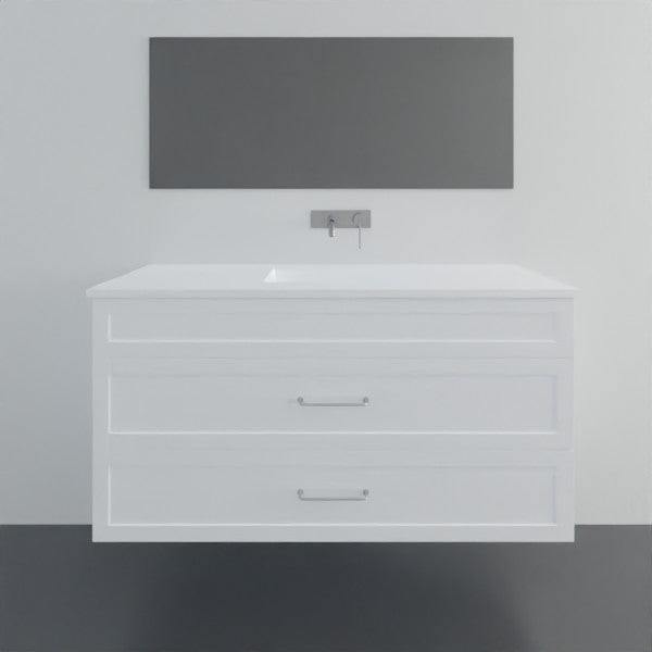 Marquis Bowral15 Wall Hung Vanity - 1200mm Centre Bowl - 2 drawer | The Blue Space