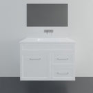 Marquis Bowral3 Wall Hung Vanity - 900mm Centre Bowl - 1 door 2 drawer | The Blue Space