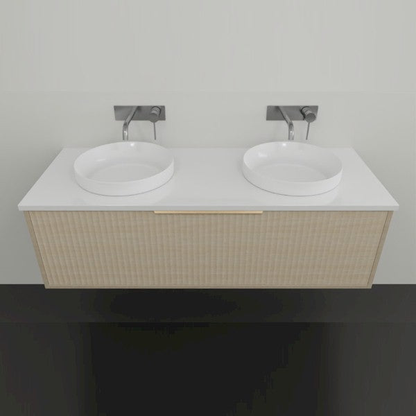 Marquis Cove Wall Hung Vanity - 1200 Double Bowl | The Blue Space