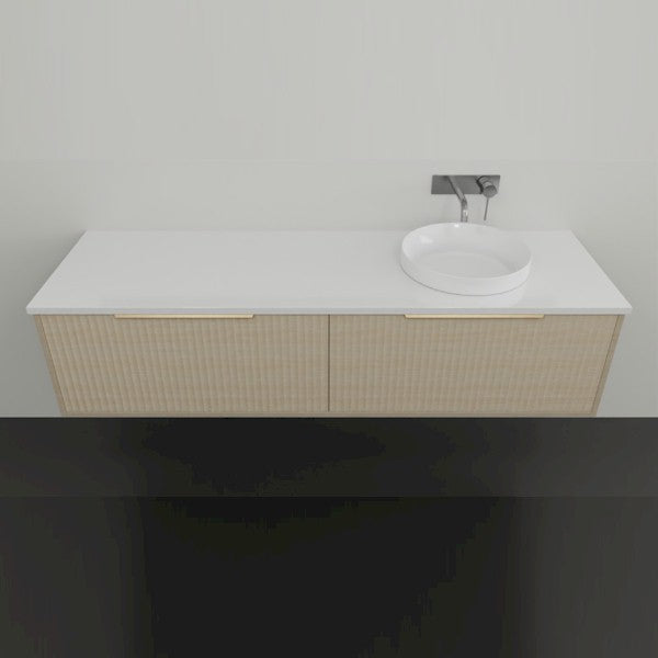 Marquis Cove Wall Hung Vanity - 1500 Offset Bowl | The Blue Space