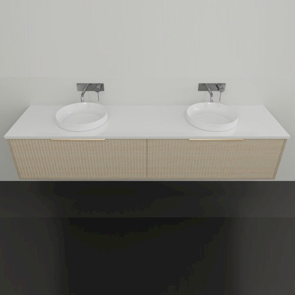 Marquis Cove Wall Hung Vanity - 1800 Double Bowl | The Blue Space