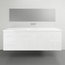 Marquis Kiama10 Wall Hung Vanity - 1800mm Centre Bowl - 2 door 4 drawer | The Blue Space