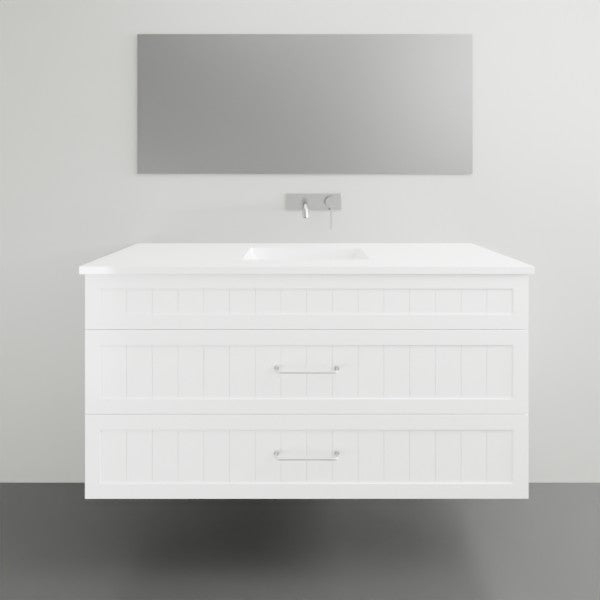 Marquis Kiama15 Wall Hung Vanity - 1200mm Centre Bowl - 2 drawer | The Blue Space