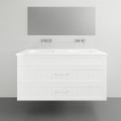 Marquis Kiama16 Wall Hung Vanity - 1200mm Double Bowl - 2 drawer | The Blue Space