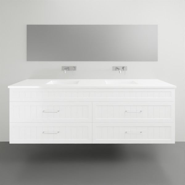 Marquis Kiama20 Wall Hung Vanity - 1800mm Double Bowl - 4 drawer | The Blue Space