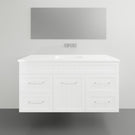 Marquis Kiama5 Wall Hung Vanity - 1200mm Centre Bowl - 1 door 4 drawer | The Blue Space