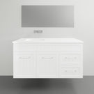 Marquis Kiama7 Wall Hung Vanity - 1200mm Offset Bowl - 2 door 2 drawer | The Blue Space