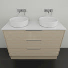 Marquis Lake Floor Standing Vanity - 1200 Double Bowl | The Blue Space