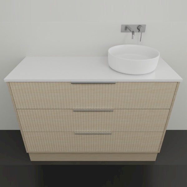 Marquis Lake Floor Standing Vanity - 1200 Offset Bowl | The Blue Space