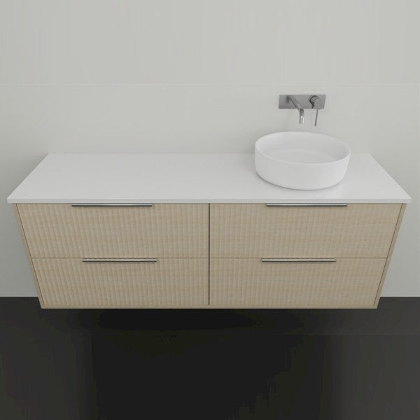 Marquis Lake Wall Hung Vanity - 1500 Offset Bowl | The Blue Space