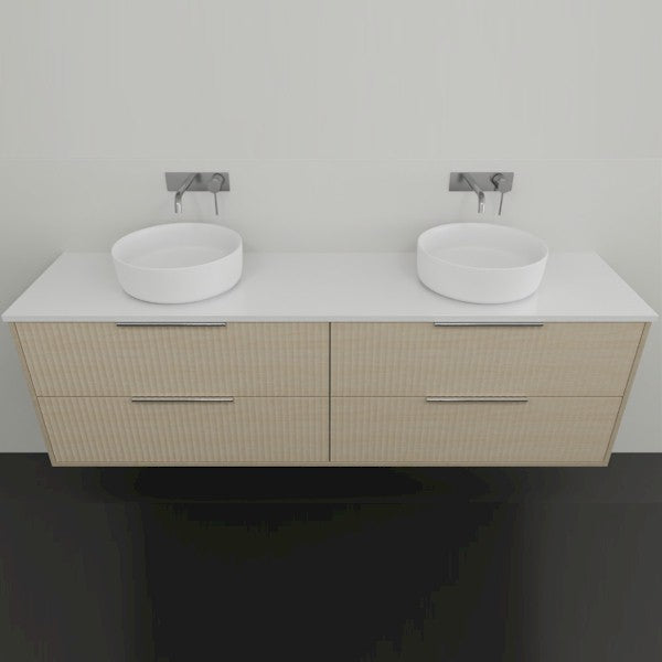 Marquis Lake Wall Hung Vanity - 1800 Double Bowl | The Blue Space