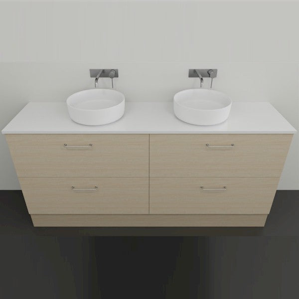 Marquis Marq16 Floor Standing All Drawer Vanity - 1800mm Double Bowl | The Blue Space