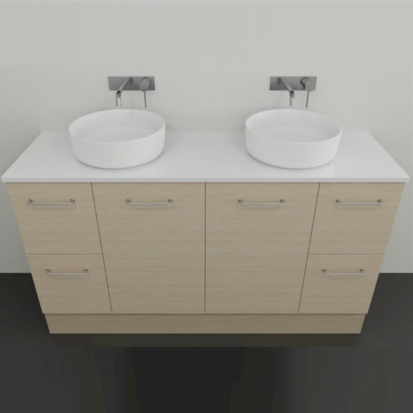 Marquis Marq6 Floor Standing Vanity - 1500mm Double Bowl | The Blue Space