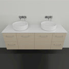 Marquis Marq6 Wall Hung Vanity - 1500mm Double Bowl | The Blue Space