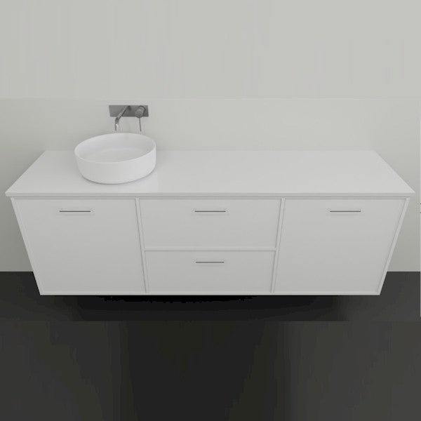 Marquis Palm11 Wall Hung Vanity - 1800 Offset Bowl | The Blue Space