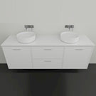 Marquis Palm12 Wall Hung Vanity - 1800 Double Bowl | The Blue Space