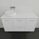 Marquis Palm5 Wall Hung Vanity - 1200 Offset Bowl | The Blue Space