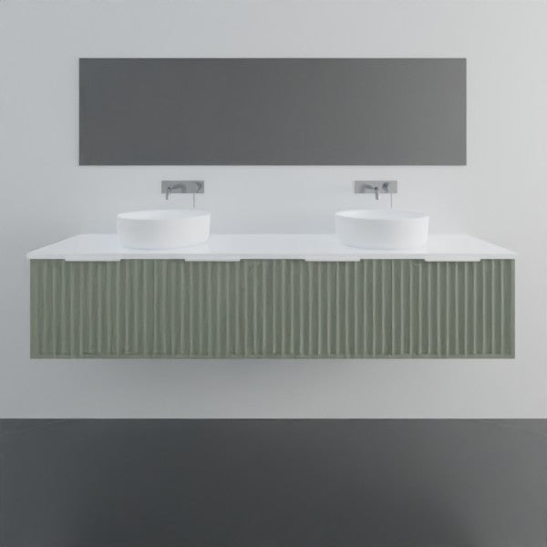 Marquis Peak10 Wall Hung Vanity - 1800 Double Bowl | The Blue Space