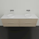 Marquis Pier Wall Hung Vanity - 1800 Double Bowl | The Blue Space