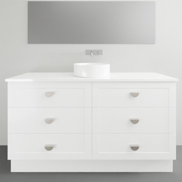 Marquis Provincial12 6 Drawer Floor Standing Vanity - 1500mm Centre Bowl | The Blue Space