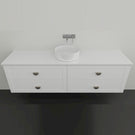 Marquis Provincial16 4 drawer Wall Hung Vanity - 1800mm Centre Bowl | The Blue Space