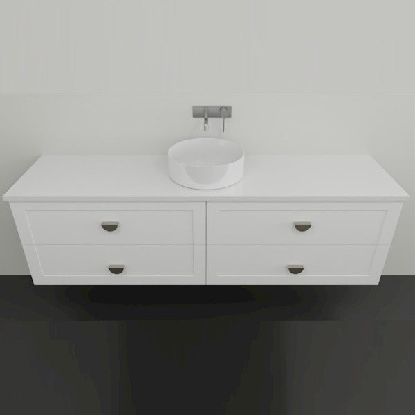 Marquis Provincial16 4 drawer Wall Hung Vanity - 1800mm Centre Bowl | The Blue Space