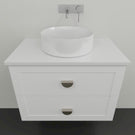 Marquis Provincial3 2 drawer Wall Hung Vanity - 750mm Centre Bowl | The Blue Space