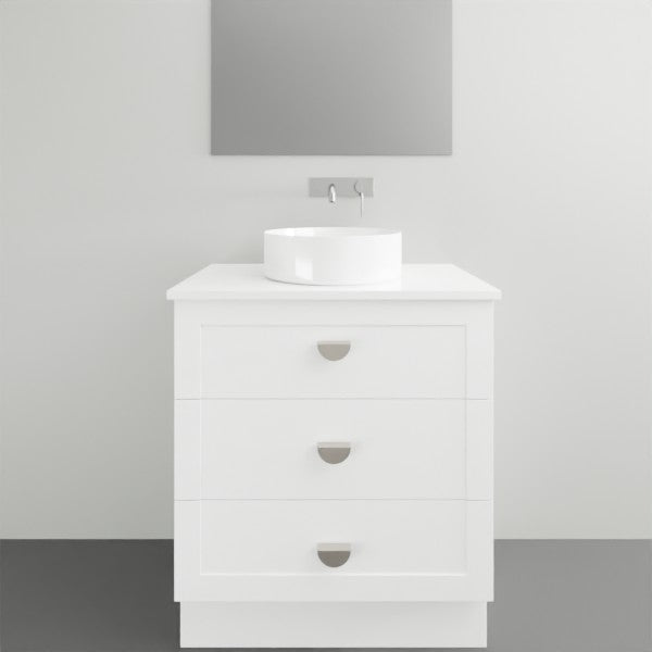 Marquis Provincial3 3 Drawer Floor Standing Vanity - 750mm Centre Bowl | The Blue Space