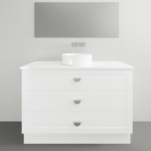 Marquis Provincial8S 3 Drawer Floor Standing Vanity - 1200mm Centre Bowl | The Blue Space