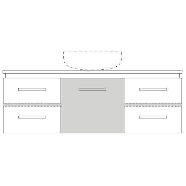 Marquis Riviera Wall Hung Vanity