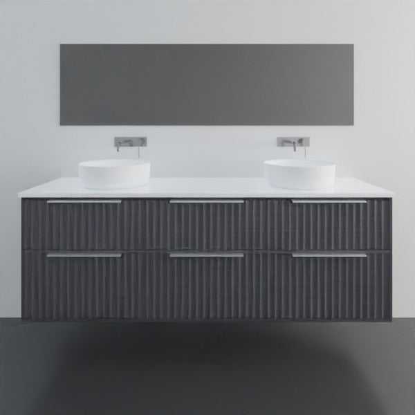 Marquis Salamander12 Wall Hung Vanity - 1800 Double Bowl | The Blue Space
