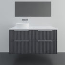 Marquis Salamander5 Wall Hung Vanity - 1200 Offset Bowl | The Blue Space