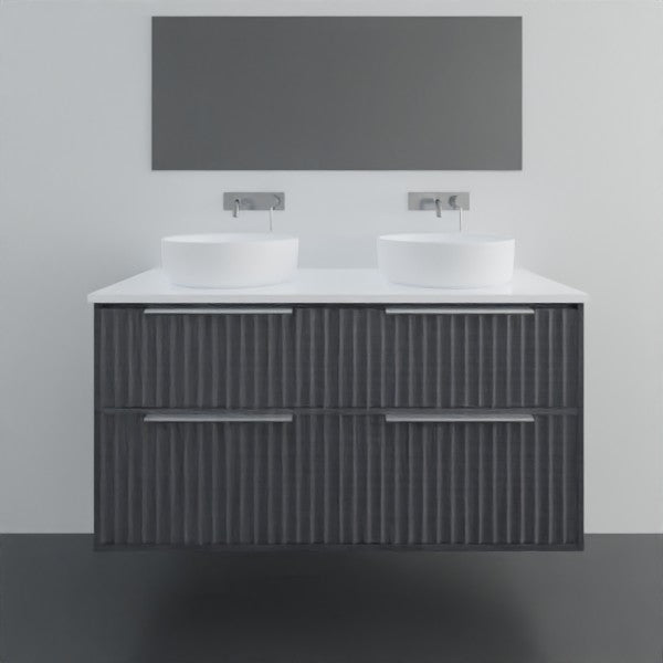 Marquis Salamander6 Wall Hung Vanity - 1200 Double Bowl | The Blue Space