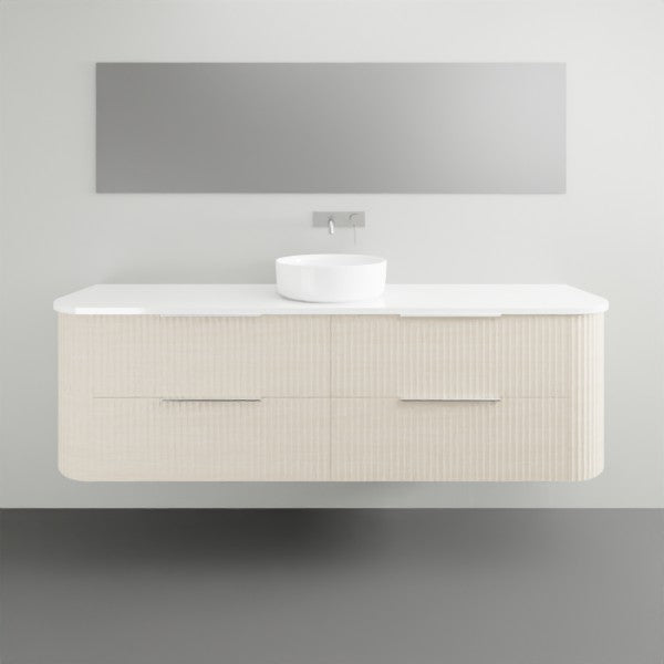 Marquis Shore 2 Drawer Wall Hung Vanity - 1800 Centre Bowl | The Blue Space