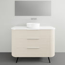Marquis Shore Floor Standing Vanity on Legs - 1200 Centre Bowl | The Blue Space
