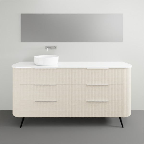 Marquis Shore Floor Standing Vanity on Legs - 1800 Offset Bowl | The Blue Space
