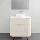 Marquis Shore Floor Standing Vanity on Legs - 900 Centre Bowl | The Blue Space