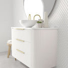 Marquis Shore2 Floor Standing Vanity - 900mm Centre Bowl Profile | The Blue Space