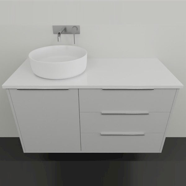 Marquis Shortland2 Wall Hung Vanity - 1050mm Offset Bowl | The Blue Space
