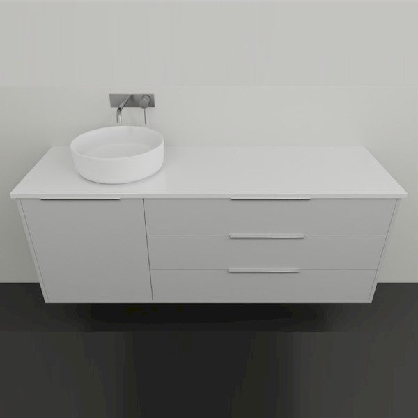 Marquis Shortland4 Wall Hung Vanity - 1500mm Offset Bowl | The Blue Space