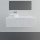 Marquis Valencia6 Wall Hung Vanity - 1200 Offset Bowl | The Blue Space