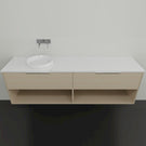 Marquis Merewether Wall Hung Vanity - 1800mm Offset Bowl | The Blue Space