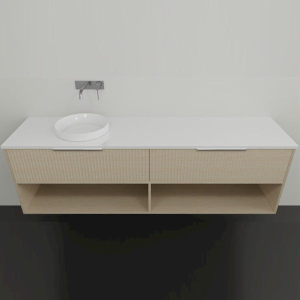 Marquis Merewether Wall Hung Vanity - 1800mm Offset Bowl | The Blue Space