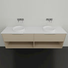 Marquis Merewether Wall Hung Vanity - 1800mm Double Bowl | The Blue Space