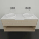 Marquis Merewether Wall Hung Vanity - 1200mm Double Bowl | The Blue Space