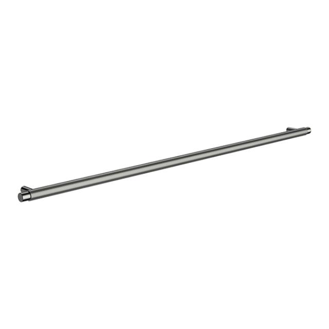 Meir Oppen Round Pull 520mm Cabinet Handle Knurled Shadow