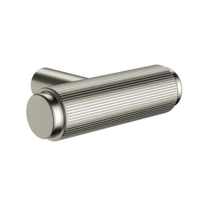 Meir Oppen T-Pull Cabinet Handle Knurled Brushed Nickel