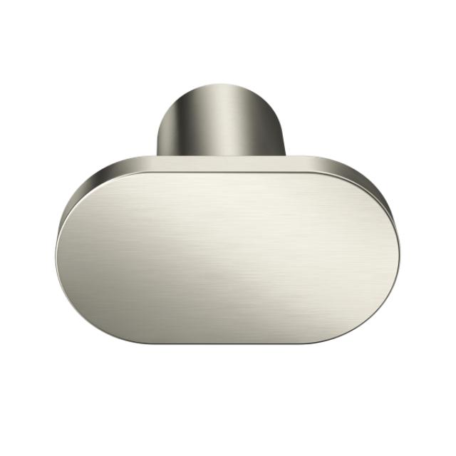 Meir Oppen T-Pull Cabinet Handle Oval Brushed Nickel